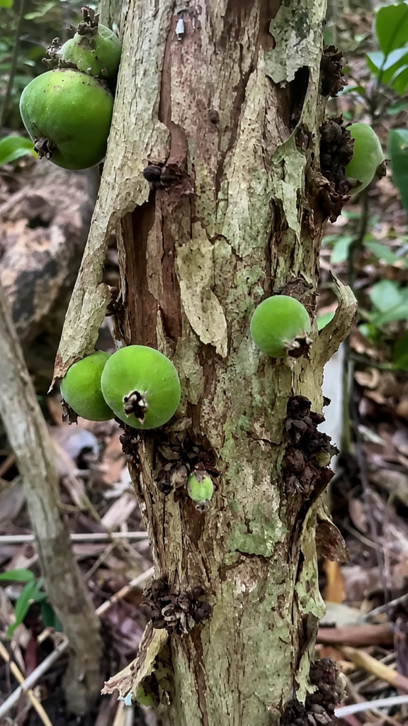 Plinia aff. rara Amarella large yellow-green fruits from southern Ilheus Bahia