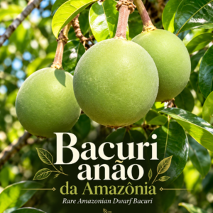Bacuri Anão da Amazônia — Rare Dwarf Maranhão Bacuri, Giant 10–12 cm Fruit + VIDEO (November Pre-Sale)